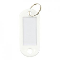 Porta Chaves Branco Pack 100un 19134242