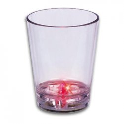 Copo Shots 1 LED Vermelho VELLFG1R