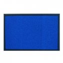 Tapete Malha PVC 40x60cm Rebordo Azul Vinil Esparguete 6491041