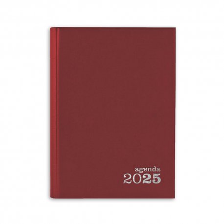 Agenda Diária 2025 Basic 140x200mm Vermelho 1671099