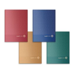 Agenda Diária 2025 Mini 95x145mm Ambar Kraft Sortido 1671109