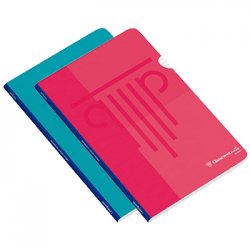 Caderno Agrafado A4 Pautado PP Ambar Sortido 48Fls 2un 1731205