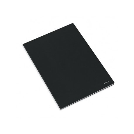 Caderno Agrafado A4 Quadriculado Ambar Preto 80Fls 1un 17370210