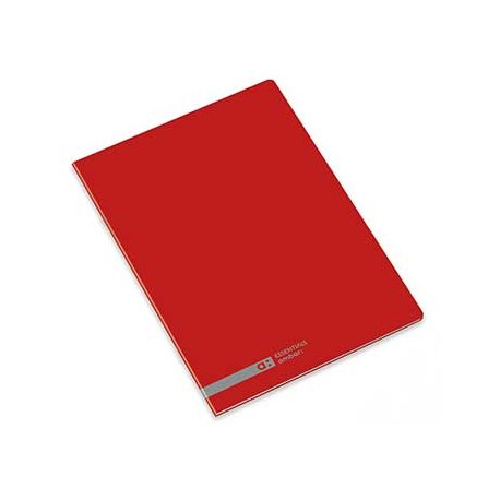 Caderno Agrafado A5 Pautado Ambar School Vermelho 48Fls 1un 17320150118