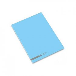 Caderno Agrafado A5 Quadriculado Ambar School Azul 48Fls 1un 17350150218