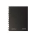 Caderno Espiral A4 Quadriculado Navigator Preto 80Fls 1731218