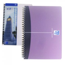 Caderno Espiral A5 Pautado PP Oxford Office Book 90Fls 1un 108Z002403