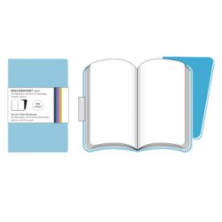 Volant XS Liso Moleskine Azul Claro 2un MOL62931410