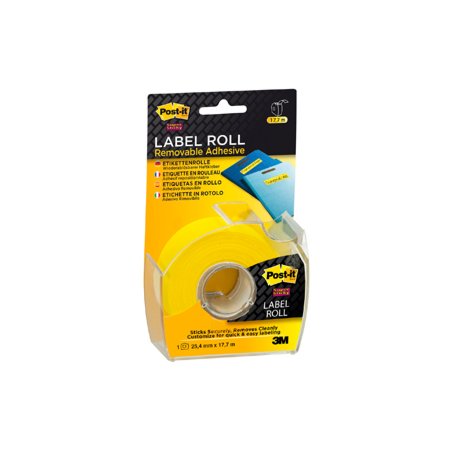 Rolo Etiquetas Post-it Super Sticky Amarelo MMM2600-YEU