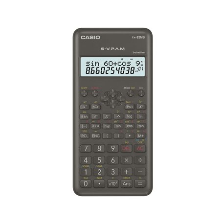 Calculadora Cientifica Casio FX82MS-2 240 Funções CAS-FX82MS-2