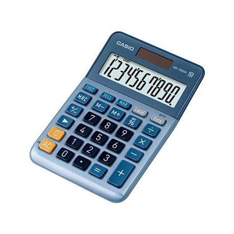 Calculadora Secretária Casio MS100EM 10 Dígitos CAS-MS100EM