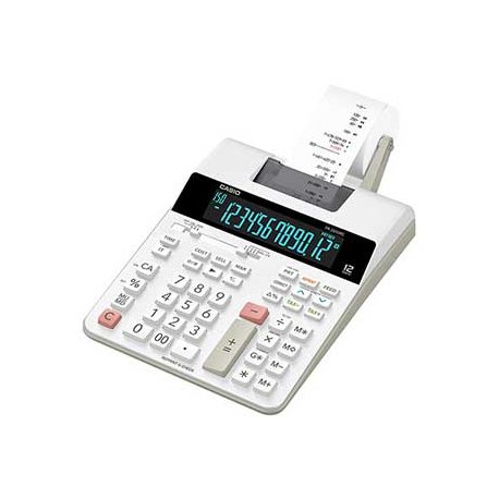 Calculadora Secretária Casio FR2650RC 12 Dígitos Ink CAS-FR2650RC