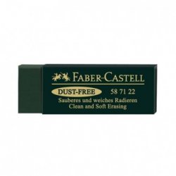 Borracha Verde Artes 63x22x11 Faber-Castell Dust Free 1111102