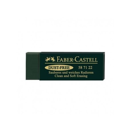 Borracha Verde Artes 63x22x11 Faber-Castell Dust Free 1111102