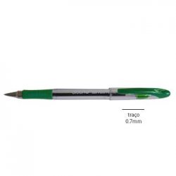 Esferográfica Verde 0,7mm Ball Point Grip 1un 117Z26401