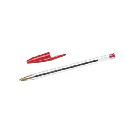 Esferográfica Vermelho 1mm Ball Point BIC Cristal 50un 1171052