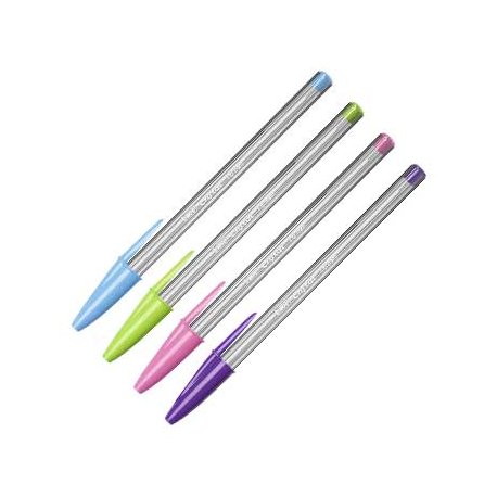 Esferográfica 4 Cores 1,6mm Ball Point Large BIC Fun 20un 117895793