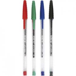 Esferográfica 4 Cores 1mm Ball Point Epene EP01-0108 4un 1172020