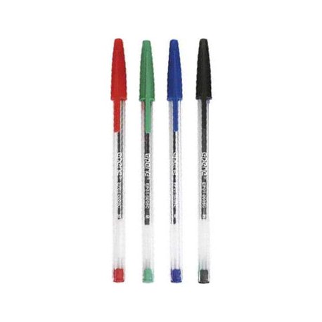 Esferográfica 4 Cores 1mm Ball Point Epene EP01-0108 4un 1172020