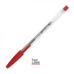 Esferográfica Vermelho 1mm Ball Point Epene EP01-0108 1un 1172033