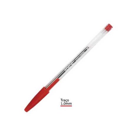 Esferográfica Vermelho 1mm Ball Point Epene EP01-0108 1un 1172033