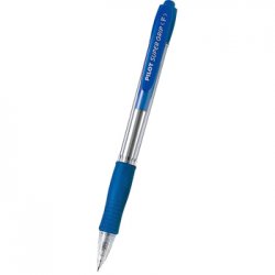 Esferográfica Azul 0,7mm Retrátil Pilot Super Grip F 1un 1171999