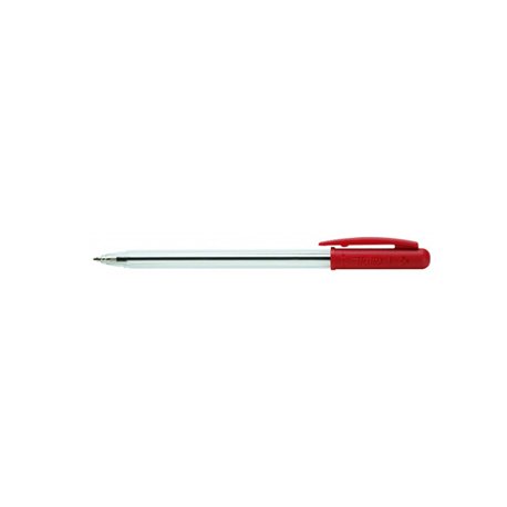 Esferográfica Vermelho 1mm Ball Point Tratto 50un 117820502