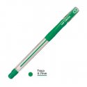 Esferográfica Verde 0,7mm Uni Lakubo SG100 Ruber Grip 12un 1171074