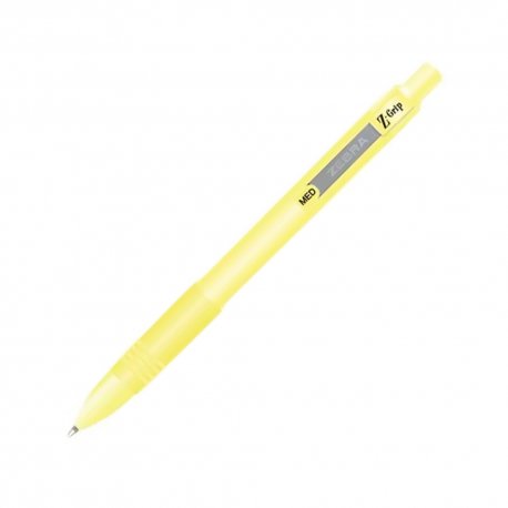 Esferográfica Azul 1mm Z-Grip Smooth Amarelo Pastel 1un 1172699