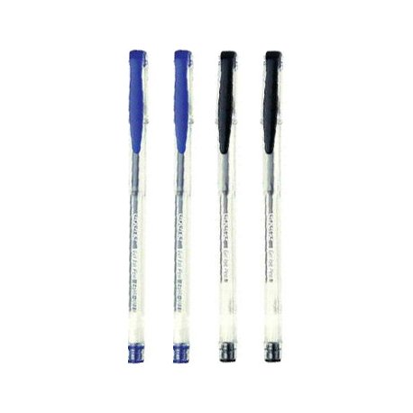 Esferográfica Preto e Azul 0,5mm Gel Epene EP08-0011C 2+2un 1172025