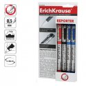 Esferográfica 3 Cores 0,5mm Gel EK Reporter 4un 11719937