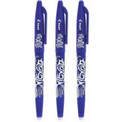 Esferográfica Azul 0,7mm Gel Pilot Frixion Ball 3un 1171233