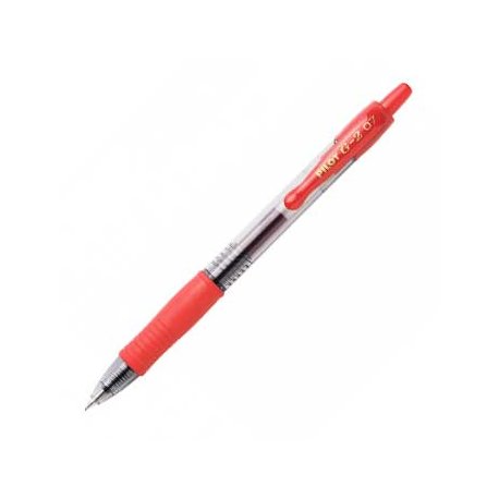 Esferográfica Vermelho 0,7mm Gel Retrátil Pilot G-2 1un 1171986