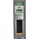 Lapis Dermatografico Dixon Marker Preto Cx 12un 160163307