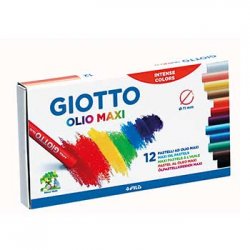 Lápis Pastel a Óleo Giotto Olio 12un 160293000