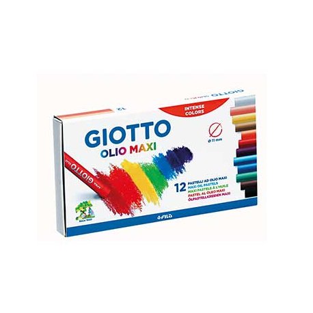 Lápis Pastel a Óleo Giotto Olio 12un 160293000