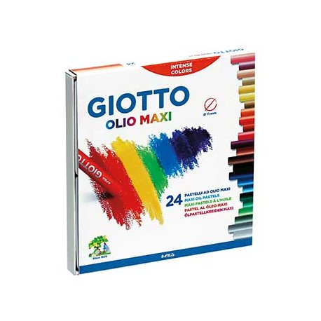 Lápis Pastel a Óleo Giotto Olio 24un 160293100