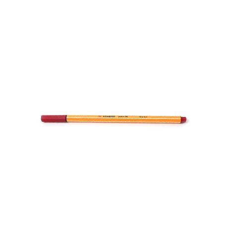 Marcador Fino Fineliner Point 88/40 0,4mm Vermelho 10un 130921003