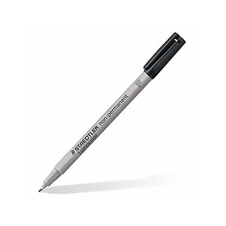 Marcador Fino Staedtler Lumocolor 316-9 0,6mm Preto 1un 131Z316-9