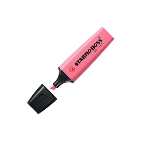 Marcador Fluorescente Stabilo 70/150 Rosa Cereja Pastel 10un 1331050