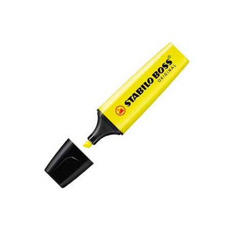 Marcador Fluorescente Stabilo 70/24 Amarelo 10un 1331051