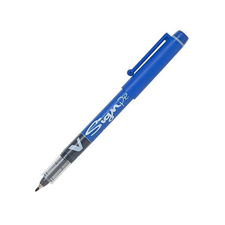 Marcador Médio Pilot V-Sign Pen 0,6mm Azul 1un 1301181