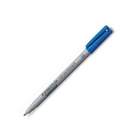 Marcador Médio Staedtler Lumocolor 315-3 1mm Azul 1un 1311058