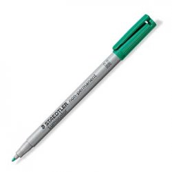 Marcador Médio Staedtler Lumocolor 315-5 1mm Verde 1un 1311059