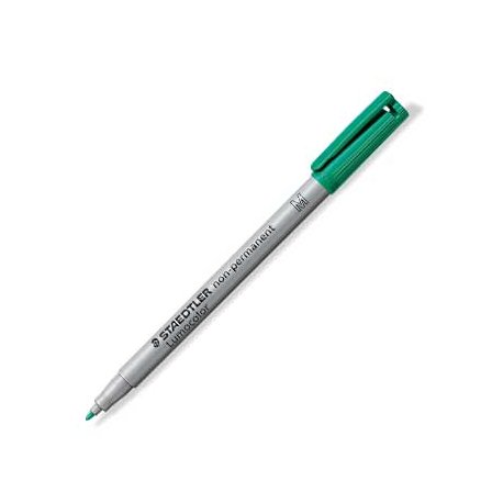 Marcador Médio Staedtler Lumocolor 315-5 1mm Verde 1un 1311059