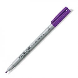 Marcador Médio Staedtler Lumocolor 315-6 1mm Violeta 1un 131Z12000