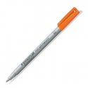 Marcador Médio Staedtler Lumocolor 315-4 1mm Laranja 1un 131Z12001