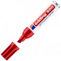 Marcador Permanente Grosso Edding 500 2-7mm Vermelho 1un 1301244