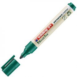 Marcador Permanente Grosso Edding e-21 1,5-3mm Verde 1un 1308020