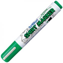 Marcador Tecidos Artline EKT Shirt Marker 2mm Verde 1un 1301605